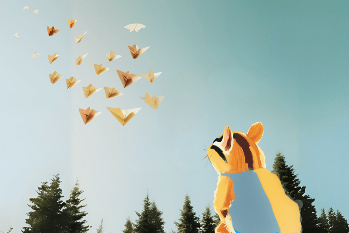 「紙ひこうき、きみへ」 -作品世界を読み描いて交流しよう-