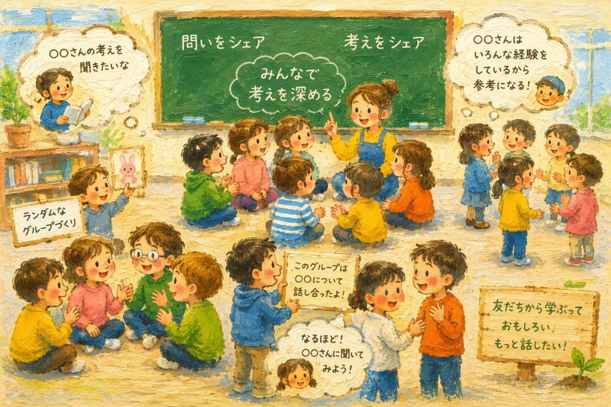 5分でわかる エージェンシーを発揮する話し合い活動「シェアトーク」について