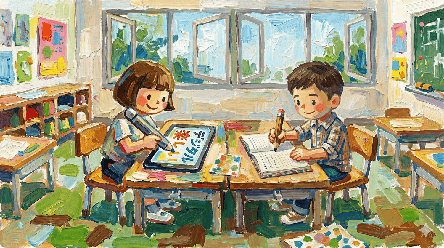 条件設定による物語創作の可能性―３年「たから島のぼうけん」―